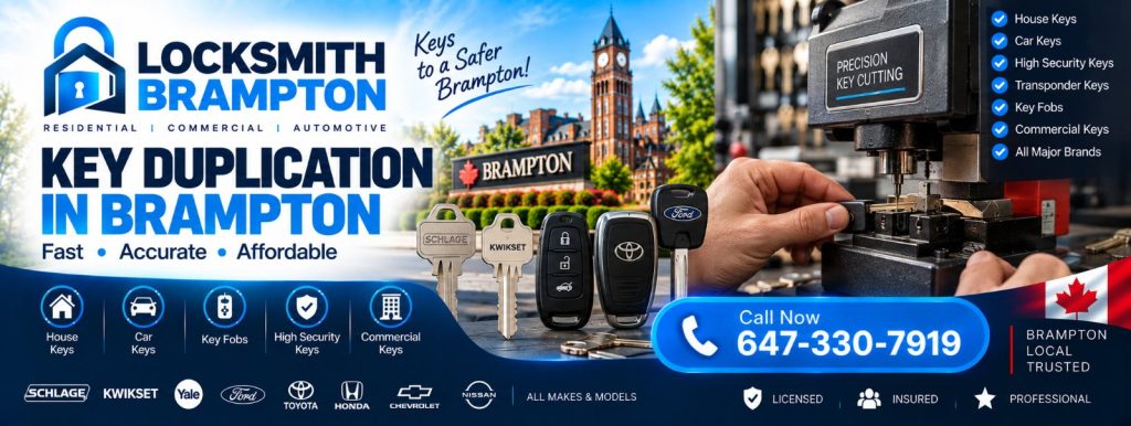 Lost Your House Keys in Brampton? What to Do Next